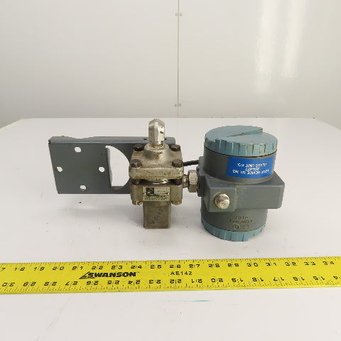 Foxboro 821GM-IS1NH2 Pressure Transmitter 600PSI 12.5-65VDC 4-20mA W/ D0135NH