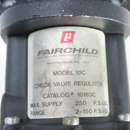 Fairchild 1210B-10163C 115V Motor Set Regulator 2-150PSI 346s Set Time