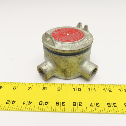 OZ-Gedney GUA-CS Series 1/2" Hazardous Location Outlet Box