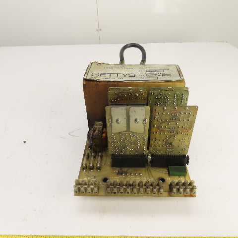 Gettys 11 1010 956 SCR Servo Controller 120/240V W/ Cards