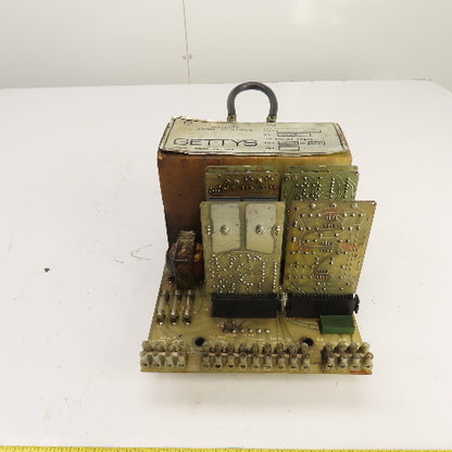 Gettys 11 1010 956 SCR Servo Controller 120/240V W/ Cards