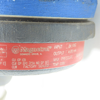 Magnetrol 705-511A-510/7EA-A110-144 Wave Radar Level Transmitter 24VDC 4-20mA