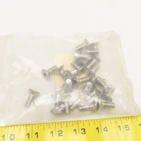 M8x20 Metric Stainless Steel Flat Head Socket Cap Screw Lot Of 25