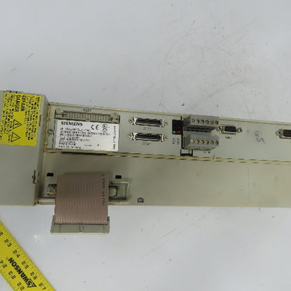 Siemens 6SN1118-0DJ21-0AA0 Simodrive Digital Control W/ 1P 6SN1123-1AA-0DA2