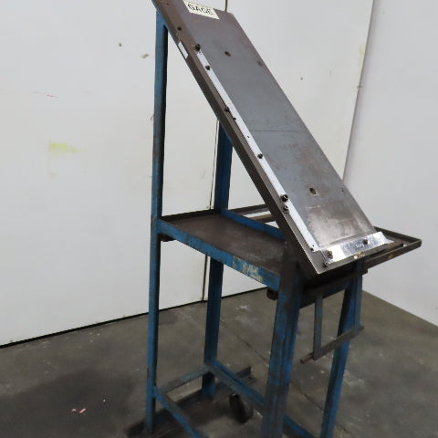 10" x 34" Working Area 90° Drill Set Up QC Assembly Gage Rolling Station