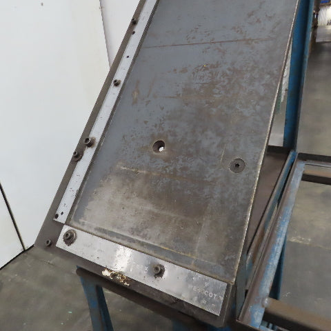 10" x 34" Working Area 90° Drill Set Up QC Assembly Gage Rolling Station