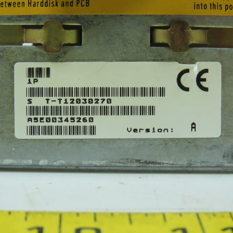 Siemens A5E00345260 Version A Sinumerik Hard Drive Carrier
