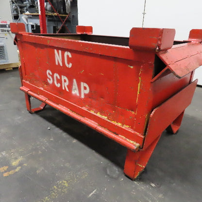 36" x 20" x 14" Deep Steel Stackable Storage Tote Slug Scrap Box