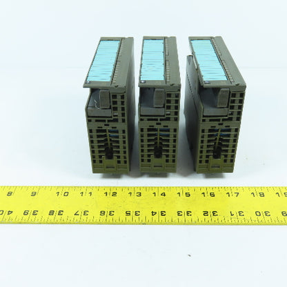 Siemens 6ES7 321-1FH00-0AA0 Simatic S7 SM321 Digital Input Module Lot Of 3