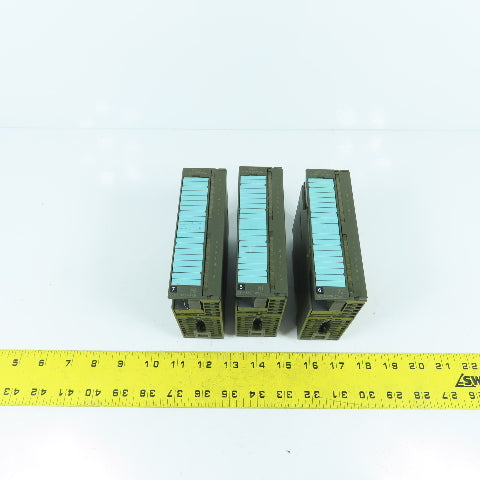 Siemens 6ES7 321-1FH00-0AA0 Simatic S7 SM321 Digital Input Module Lot Of 3