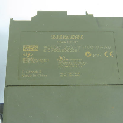 Siemens 6ES7 322-1FH00-0AA0 Simatic S7 SM322 Digital Output Module Lot Of 2