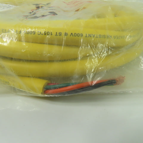 Brad Connectivity 1300061174 5P Female straight 15'L 16/5AWG PVC Cord