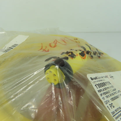Brad Connectivity 1300061174 5P Female straight 15'L 16/5AWG PVC Cord