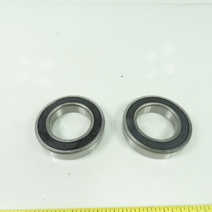6008RS Rubber Seal Ball Bearing 68mm OD x 40mm Bore Lot of 2