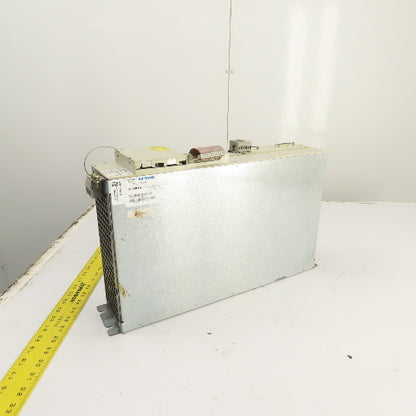 Siemens 6SN1123-1AA00-0DA1 Simodrive LT Module 80A W/ 6SN1118-0DJ21-0AA0 Card