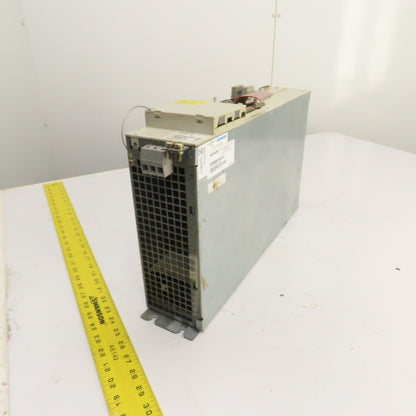 Siemens 6SN1123-1AA00-0DA1 Simodrive LT Module 80A W/ 6SN1118-0DJ21-0AA0 Card