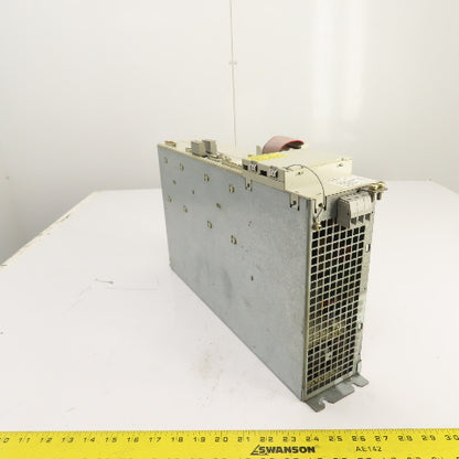 Siemens 6SN1123-1AA00-0DA1 Simodrive LT Module 80A W/ 6SN1118-0DJ21-0AA0 Card
