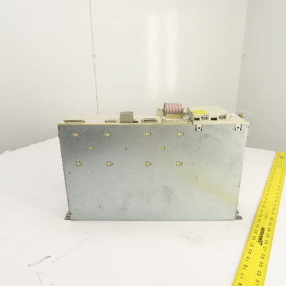 Siemens 6SN1123-1AA00-0DA1 Simodrive LT Module 80A W/ 6SN1118-0DJ21-0AA0 Card