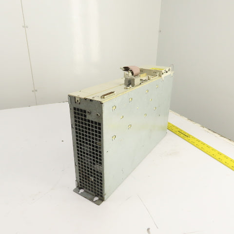 Siemens 6SN1123-1AA00-0DA1 Simodrive LT Module 80A W/ 6SN1118-0DJ21-0AA0 Card