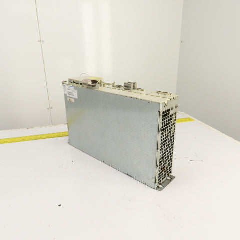 Siemens 6SN1123-1AA00-0DA1 Simodrive LT Module 80A W/ 6SN1118-0DJ21-0AA0 Card