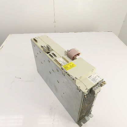 Siemens 6SN1123-1AA00-0DA1 Simodrive LT Module 80A W/ 6SN1118-0DJ21-0AA0 Card
