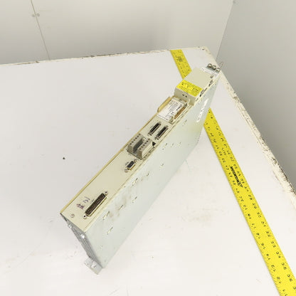Siemens 6SN1123-1AA00-0CA1 Simodrive LT Module 50A W/ 6SN1118-0DJ21-0AA0 Card