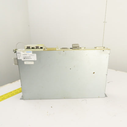 Siemens 6SN1123-1AA00-0CA1 Simodrive LT Module 50A W/ 6SN1118-0DJ21-0AA0 Card