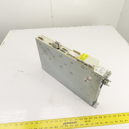 Siemens 6SN1123-1AA00-0CA1 Simodrive LT Module 50A W/ 6SN1118-0DJ21-0AA0 Card