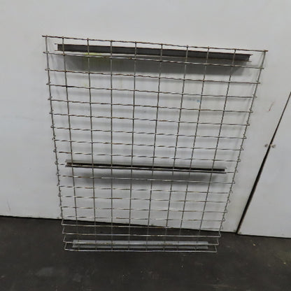 36" x 46" Wide 3 Channel Double Waterfall Pallet Rack Wire Decking