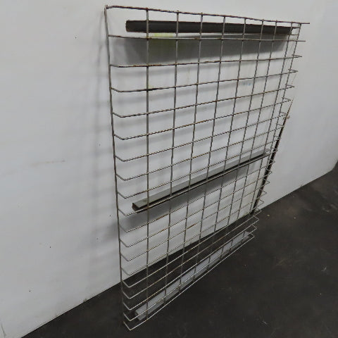 36" x 46" Wide 3 Channel Double Waterfall Pallet Rack Wire Decking