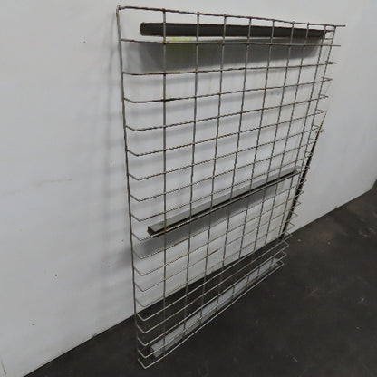 36" x 46" Wide 3 Channel Double Waterfall Pallet Rack Wire Decking