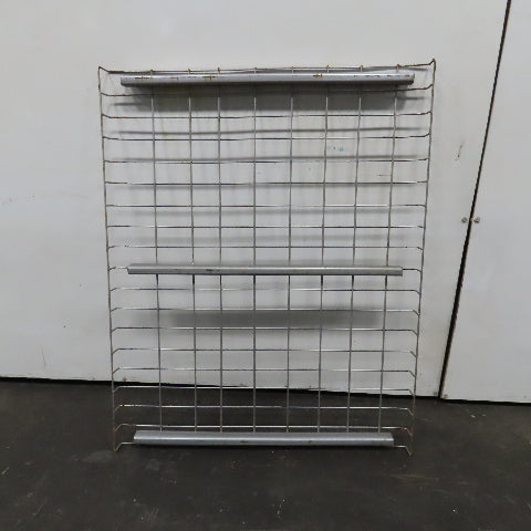 36" x 46" Wide 3 Channel Double Waterfall Pallet Rack Wire Decking