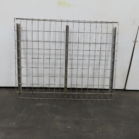 36" x 46" Wide 3 Channel Double Waterfall Pallet Rack Wire Decking