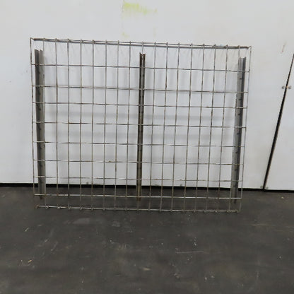 36" x 46" Wide 3 Channel Double Waterfall Pallet Rack Wire Decking