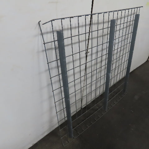 42" x 46" Wide 3 Channel Double Waterfall Pallet Rack Wire Decking
