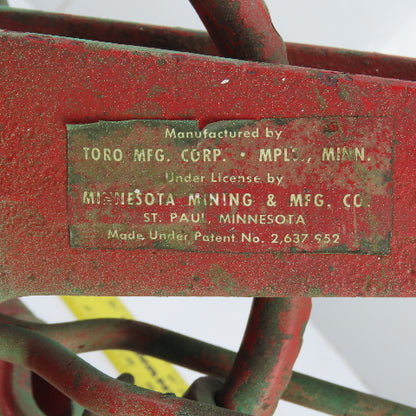 Toro Minnesota Mining & MFG US2637952A Vintage Back-Stand Grinder Belt Tensioner