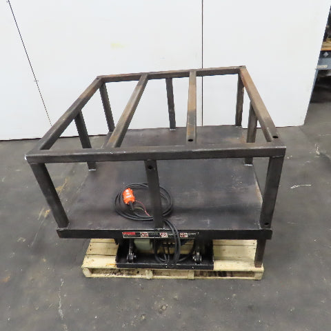 Autoquip 36S60 3 Ton 48"x48" Hydraulic Lift Table 14-42" Lift Modified See Info 3Ph