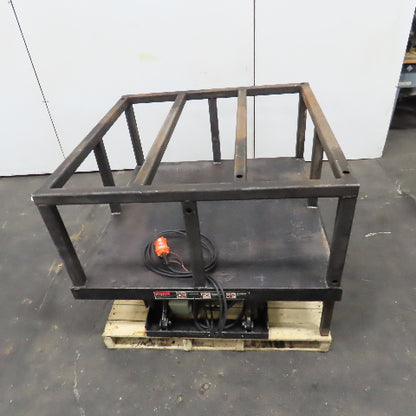 Autoquip 36S60 3 Ton 48"x48" Hydraulic Lift Table 14-42" Lift Modified See Info 3Ph