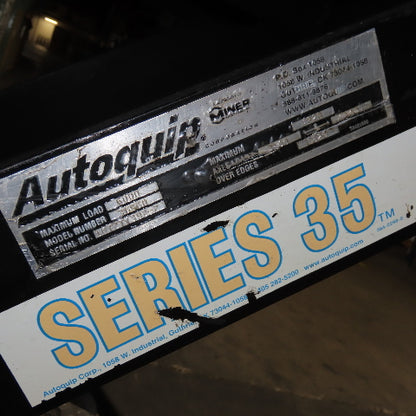 Autoquip 36S60 3 Ton 48"x48" Hydraulic Lift Table 14-42" Lift Modified See Info 3Ph