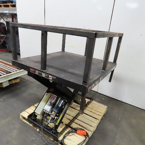Autoquip 36S60 3 Ton 48"x48" Hydraulic Lift Table 14-42" Lift Modified See Info 3Ph