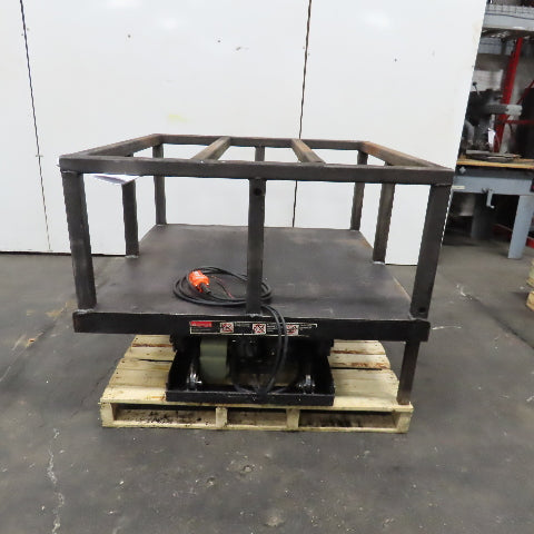 Autoquip 36S60 3 Ton 48"x48" Hydraulic Lift Table 14-42" Lift Modified See Info 3Ph