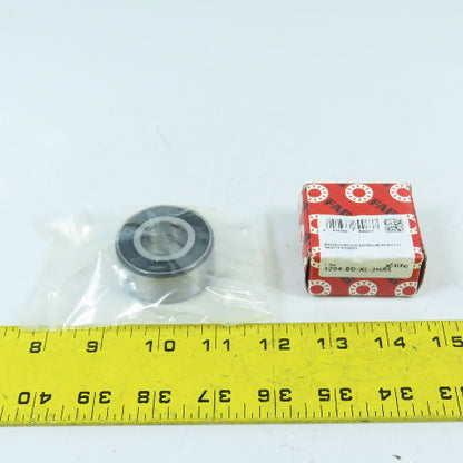 Fag 3204-BD-XL-2HRS Angular Contact Ball Bearing 20mm x 47mm