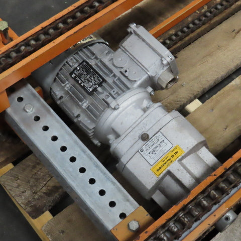 80" Long 4 Strand Chain Drive Conveyor Transfer Section 53" Width 230/460V