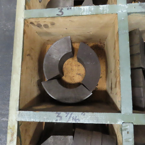 Warner Swasey Large Size Serrated Round Collet Pad 2-1/4"-4-1/2" 20+ Sizes