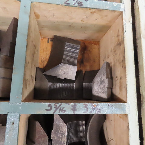 Warner Swasey Large Size Serrated Round Collet Pad 2-1/4"-4-1/2" 20+ Sizes