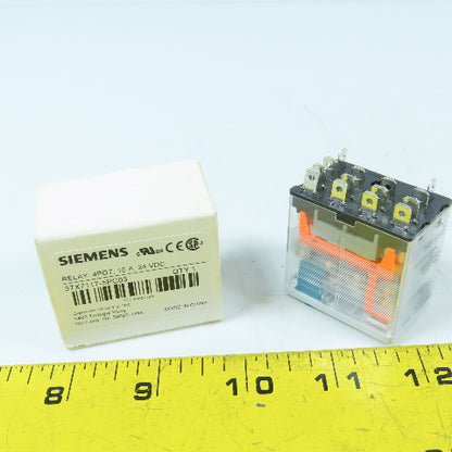 Siemens 3TX7117-5PC03 24VDC Plug-In Relay 4PDT 15A New