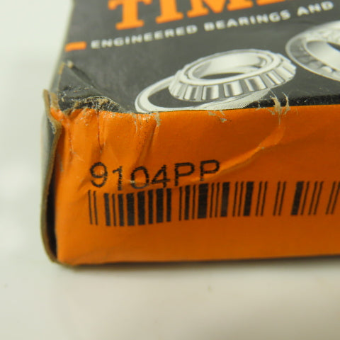 Timken 9104PP Rubber Seal Ball Bearing 42mm x 12mm x 20mm Bore Lot Of 2