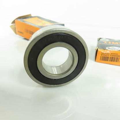 Timken 9104PP Rubber Seal Ball Bearing 42mm x 12mm x 20mm Bore Lot Of 2