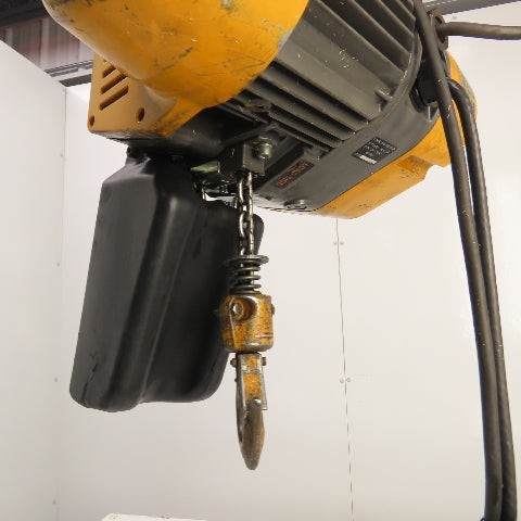 Harrington EQ005SD 1/2 Ton 2-Speed Electric Chain Hoist 20' Lift 25/4.2 FPM 3PH