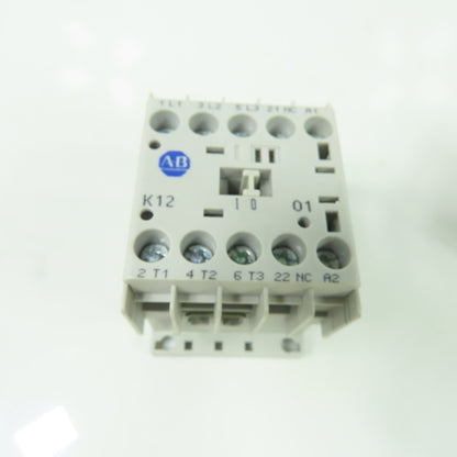 Allen Bradley 100-K12ZJ01 Ser A Mini Contactor 24VDC Coil NEW